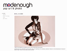 Tablet Screenshot of modenough.com